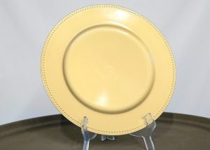 Gold Charger Plate